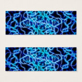 Electric Neon Blue Tesla Coil Lightning (Front & Back)