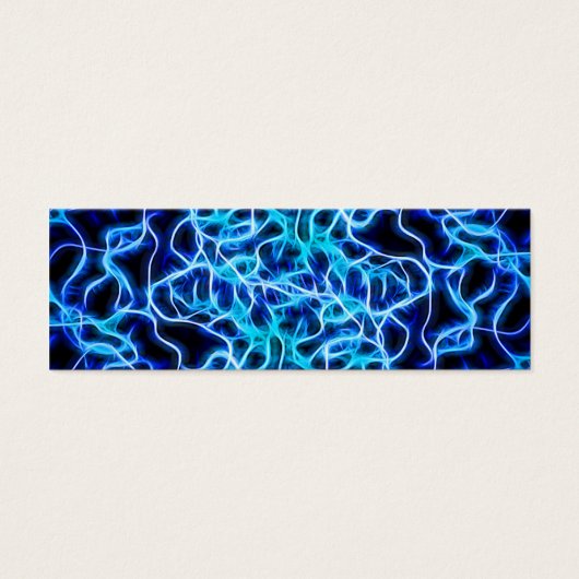 Electric Neon Blue Tesla Coil Lightning (Front)