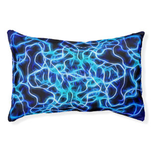 Electric Neon Blue Tesla Coil Lightning Pet Bed