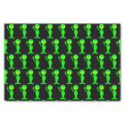 Electric Neon Green/Black Alien Peace Tissue Paper