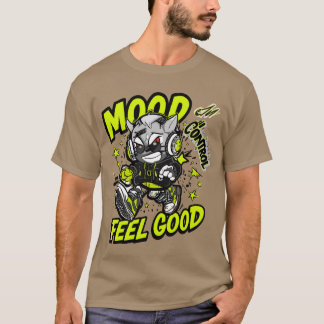 Electric Neon Green Chibi DJ - Street Style Appare T-Shirt