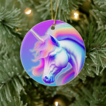 Electric Neon Unicorn add Magical Name