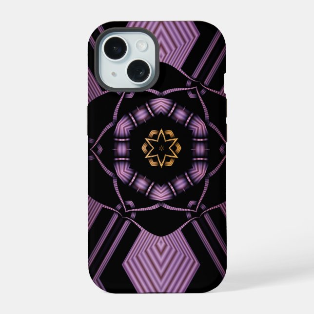 Electric North Star Iphone Case (Back)