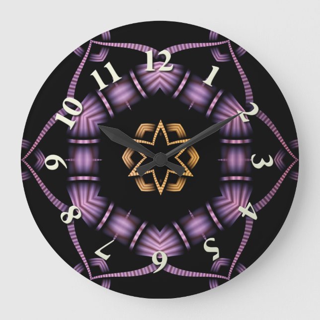 Electric North Star Large Clock (Front)