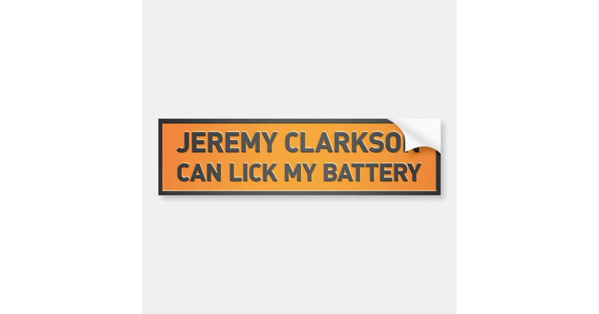 Electric or hybrid car bumper sticker | Zazzle.com