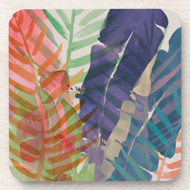 Electric Palms Beverage Coaster (Front)
