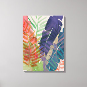 Electric Palms Canvas Print