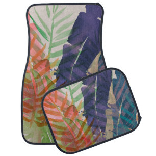 Electric Palms Car Floor Mat