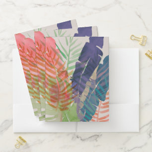 Electric Palms Pocket Folder