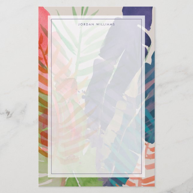 Electric Palms Stationery (Front)