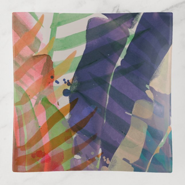 Electric Palms Trinket Tray (Front)