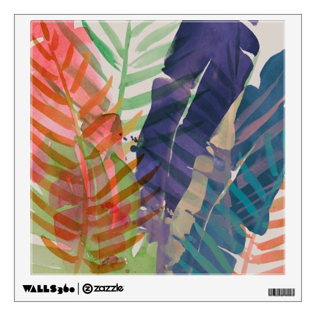 Electric Palms Wall Decal (Front)