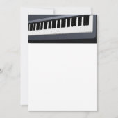 Electric piano keyboard (Front)