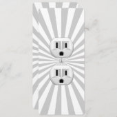 Electric Plug Wall Outlet Fun Customize This! (Front/Back)
