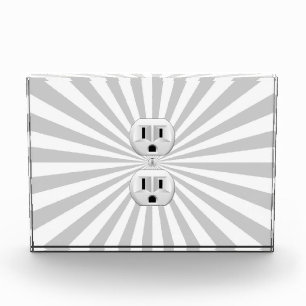 Electric Plug Wall Outlet Fun Customize This! Award
