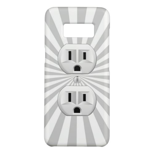 Electric Plug Wall Outlet Fun Customize This Case_Mate Samsung Galaxy S8 Case