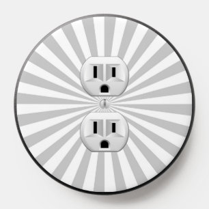Electric Plug Wall Outlet Fun Customize This! PopSocket