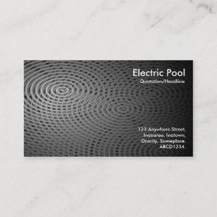 Electric Pool 010 Business Card