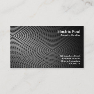 Electric Pool 09 Business Card