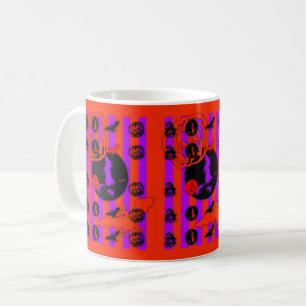 Electric Pop Colors Halloween Mug