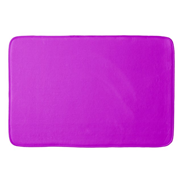 Electric Purple Large Bath Mat (Front)