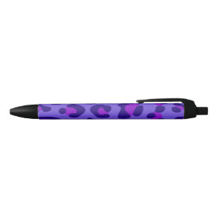 "Electric Purple Leopard" Pen