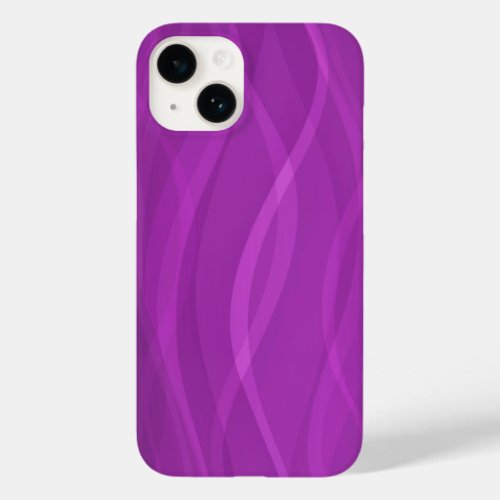 Electric purple ripple abstract  Case_Mate iPhone 14 case
