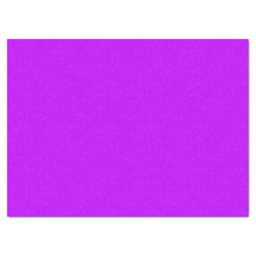 Electric Purple Solid Color Tissue Paper