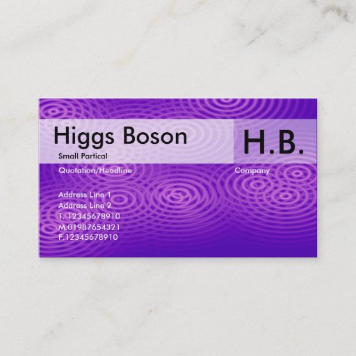 Customizable Electric Rain - Purple - Customized Business Card Templates