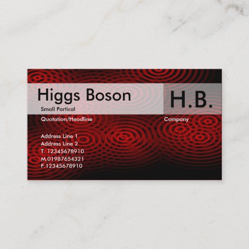 Customizable Electric Rain - Red - Customized Business Card Templates