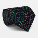 Electric Rainbow Music Notes And Clefs Tie at Zazzle