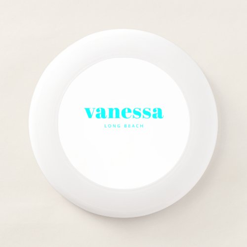Electric Retro Cyan Rev Minimal Modern ClassicName Wham-O Frisbee