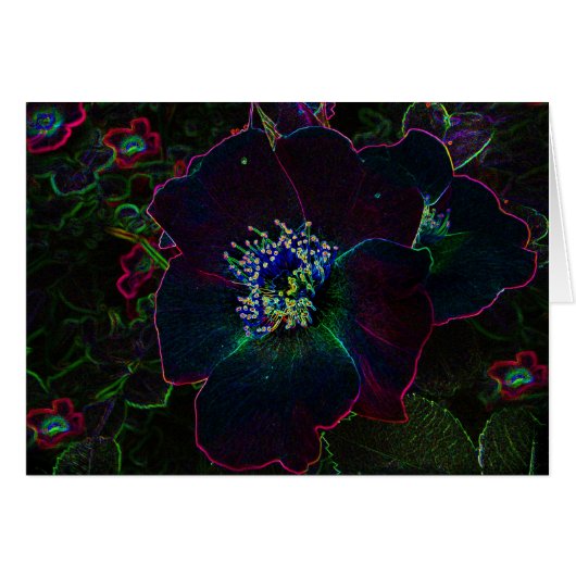 Electric Roses Cards (Front Horizontal)