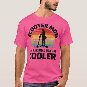 Electric Scooter Mom EScooter Vintage Retro  T-Shirt