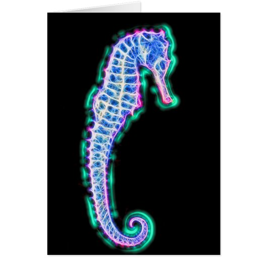 Electric Seahorse Cards (Front)