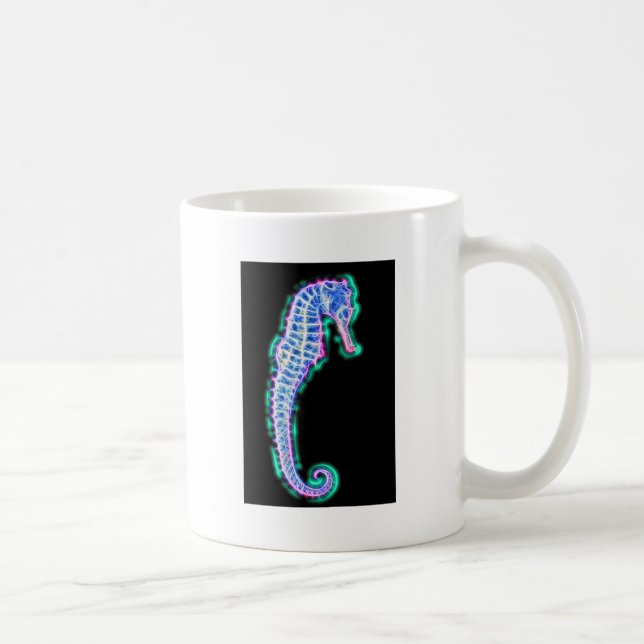 Electric Seahorse Coffee Mug (Right)