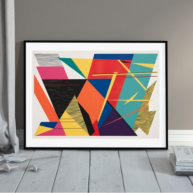 Electric Shapes Poster (Creator Uploaded)
