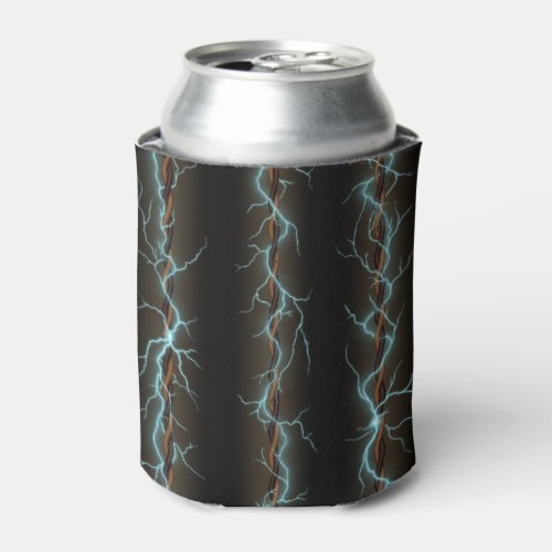 Electric Shock Industrial Grunge Can Cooler