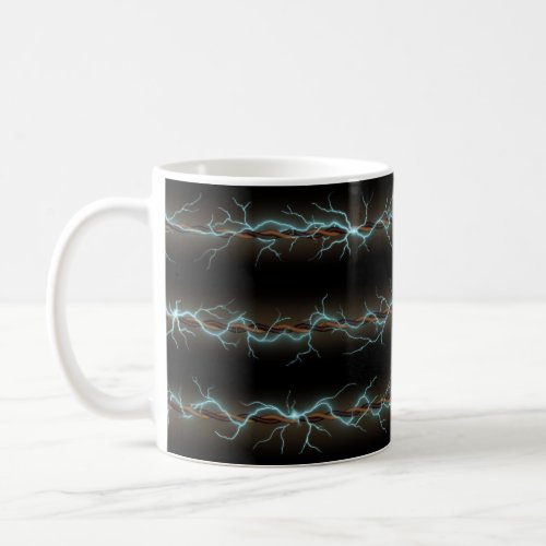 Electric Shock Industrial Grunge Coffee Mug