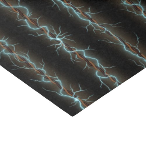 Electric Shock Industrial Grunge Style Wiring Tissue Paper