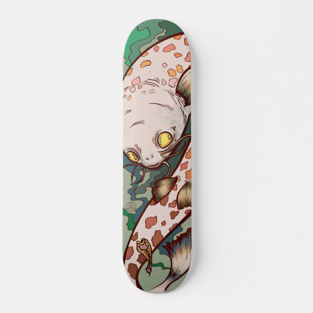 Electric Shock Skateboard Deck (Front)