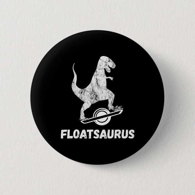 Electric Skateboard Float T-rex Saurus One Wheel V Button (Front)
