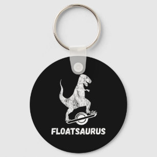 Electric Skateboard Float T-rex Saurus One Wheel V Keychain