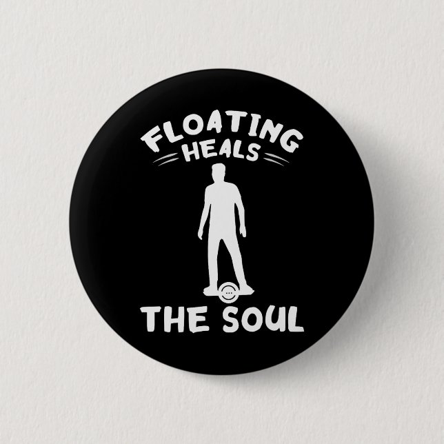 Electric Skateboard Floating Heals One Wheel Skate Button (Front)