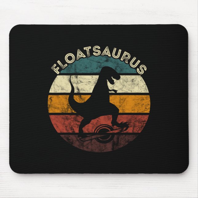 Electric Skateboard Skateboarding Onewheel Float T Mouse Pad (Front)