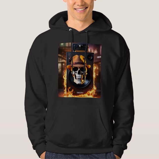 Electric Skull Hoodie (Front)