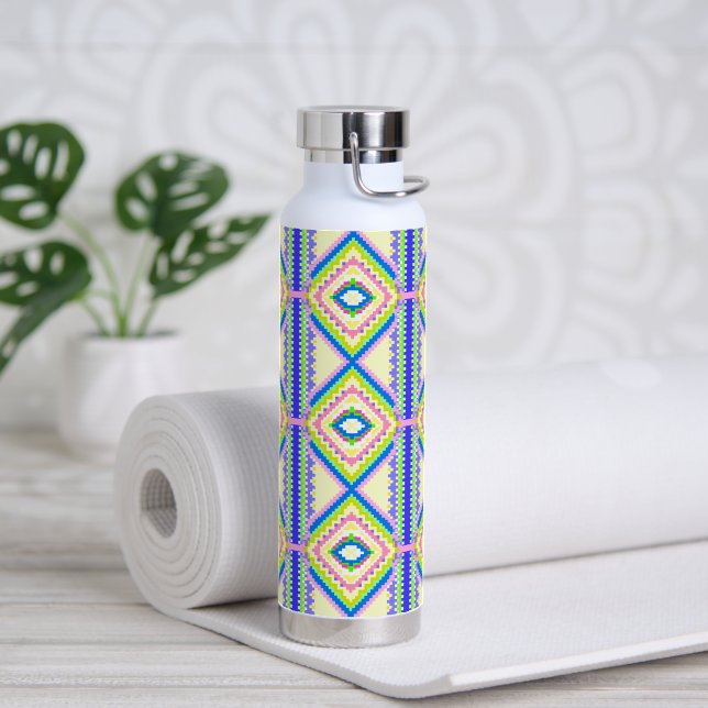 Electric Sky Weaver Water Bottle (Yoga (Rotated))