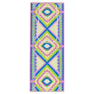 Electric Sky Weaver Wine Gift Bag