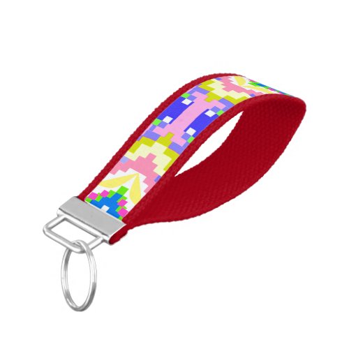 Electric Sky Weaver Wrist Keychain