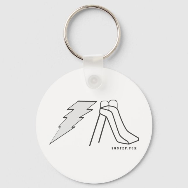 Electric Slide Keychain (Front)
